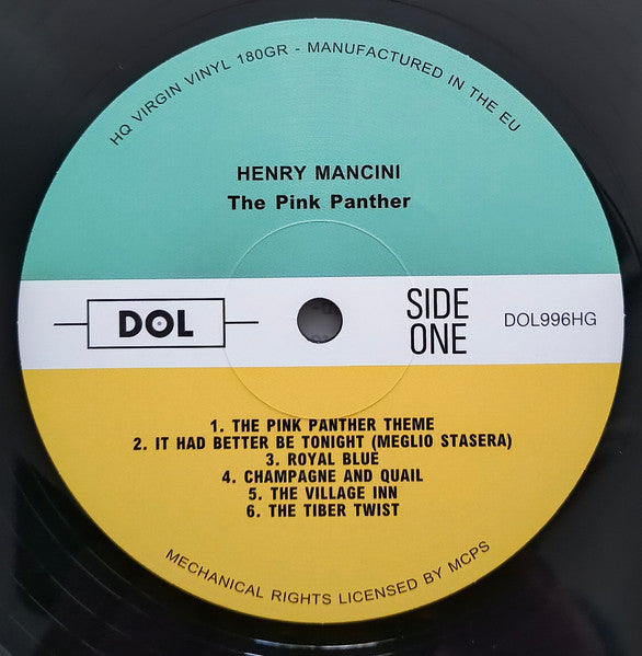 Henry Mancini : The Pink Panther (Music From The Film Score) (LP, Album, Dlx, RE, RP, 180)