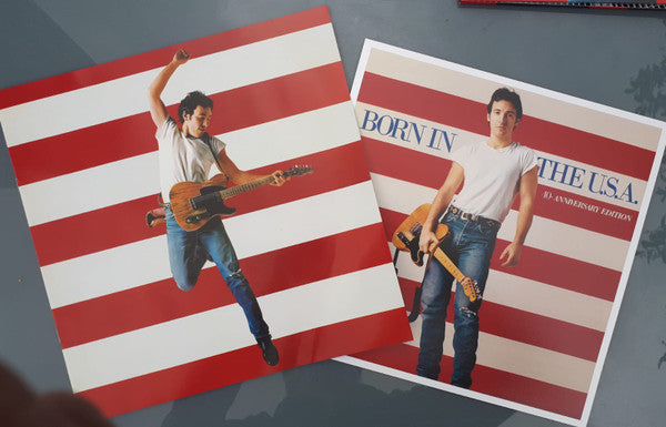 Bruce Springsteen : Born In The U.S.A. (LP, Album, Ltd, RE, Red)