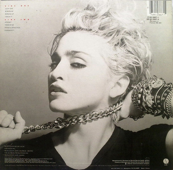 Madonna : Madonna (LP, Album)