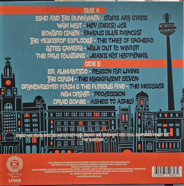 Various : Stars Are Stars - The Music That Inspired A Cult Novel (LP, Comp, Red)