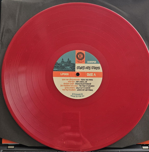 Various : Stars Are Stars - The Music That Inspired A Cult Novel (LP, Comp, Red)