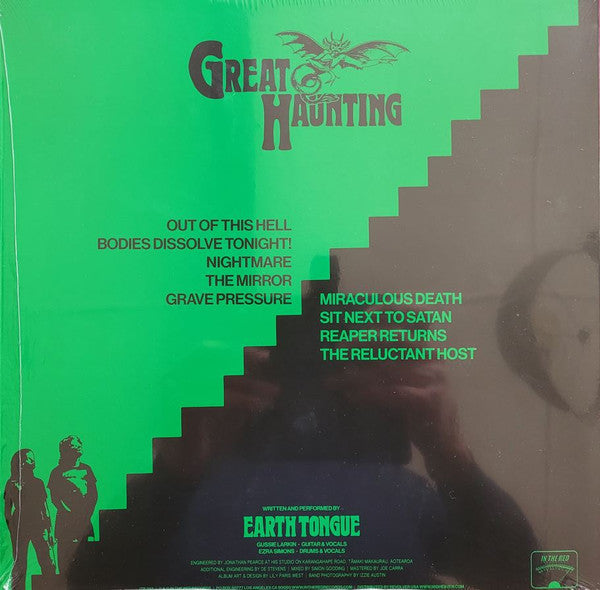 Earth Tongue : Great Haunting (LP, Album, Gre)