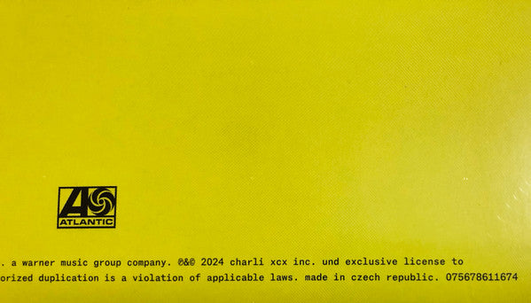 Charli XCX : Brat (LP, Album, Bac)