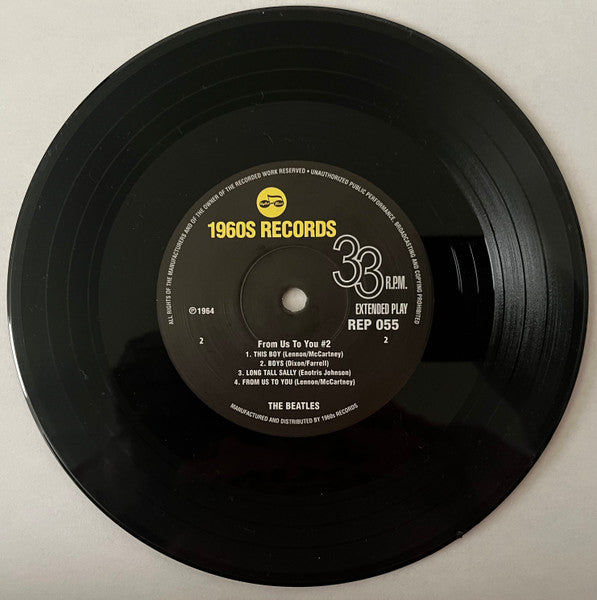 The Beatles : From Us To You #2 March 1964 (7", EP, Mono, Unofficial)