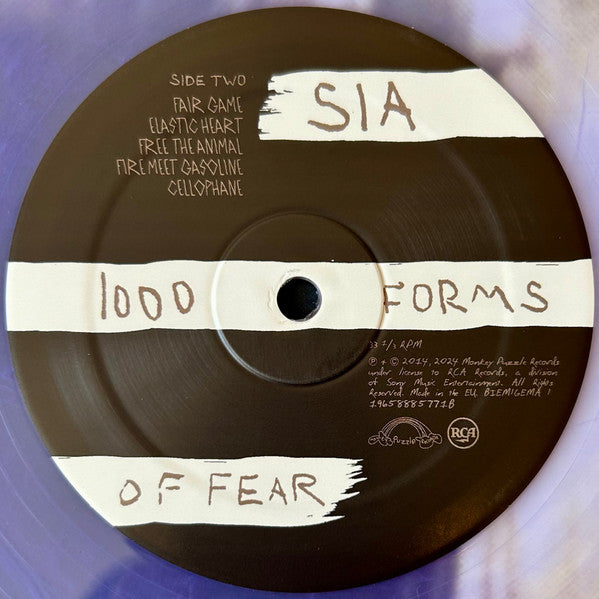 Sia : 1000 Forms Of Fear (2xLP, Album, Dlx, Ltd, RE, Pur)