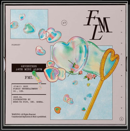 Seventeen (6) : FML (CD, MiniAlbum, Car)