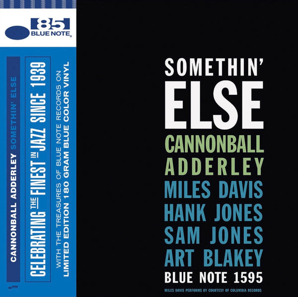 Cannonball Adderley : Somethin' Else LP, Album, Ltd, RE, Blu (M