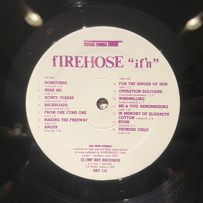 fIREHOSE : If'n (LP, Album)