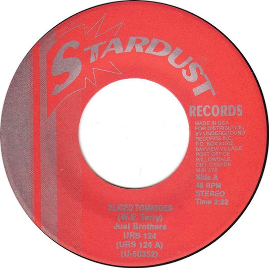 Just Brothers / MVP's* : Sliced Tomatoes / Turning My Heartbeat Up (7")