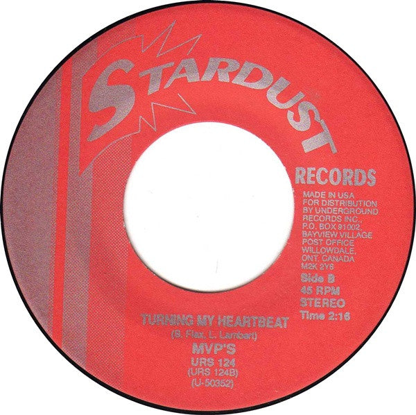 Just Brothers / MVP's* : Sliced Tomatoes / Turning My Heartbeat Up (7")