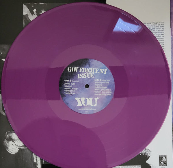 Government Issue : You (LP, Album, RM, RP, Pur)