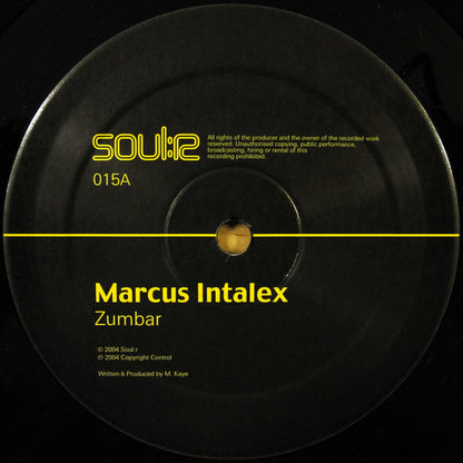 Marcus Intalex : Zumbar / Temperance (12")