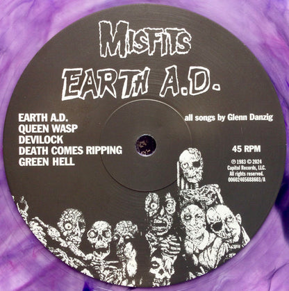 Misfits : Earth A.D. / Wolfs Blood (12", Album, RSD, RE, Pur)