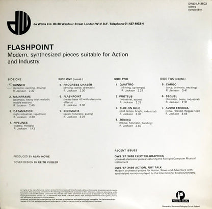 R. Jackson* : Flashpoint (LP)