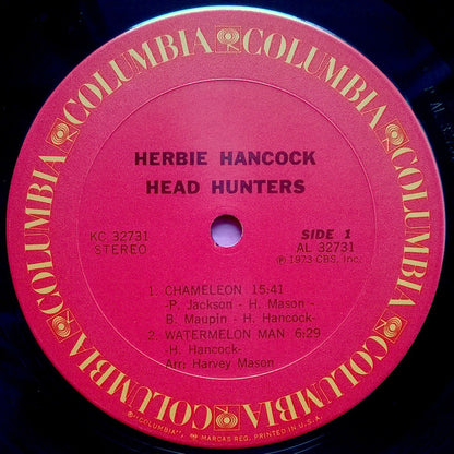 Herbie Hancock : Head Hunters (LP, Album, Pit)