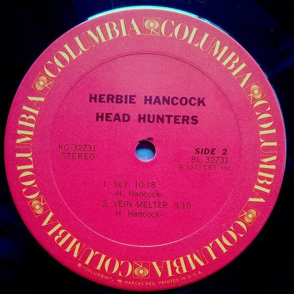 Herbie Hancock : Head Hunters (LP, Album, Pit)