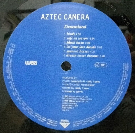 Aztec Camera : Dreamland (LP, Album)