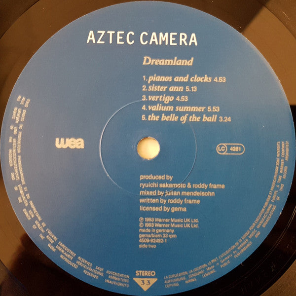 Aztec Camera : Dreamland (LP, Album)