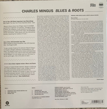 Charles Mingus : Blues & Roots (LP, Album, RE, RM, 180)