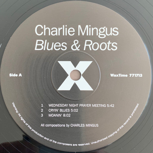 Charles Mingus : Blues & Roots (LP, Album, RE, RM, 180)