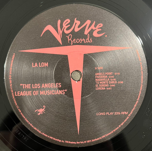 La Lom : The Los Angeles League Of Musicians (LP)