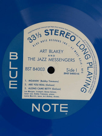 Art Blakey And The Jazz Messengers* : Moanin' (LP, Album, Ltd, RE, Blu)