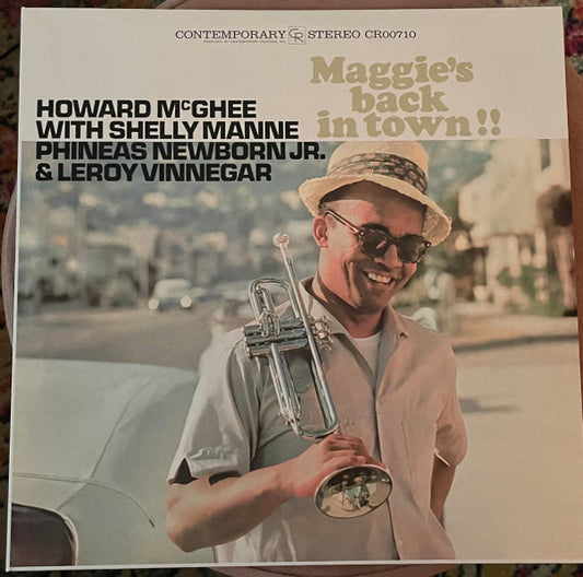Howard McGhee : Maggie's Back In Town!! (LP, Album, RE, 180)