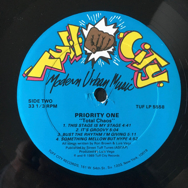 Priority One (2) : Total Chaos (LP)