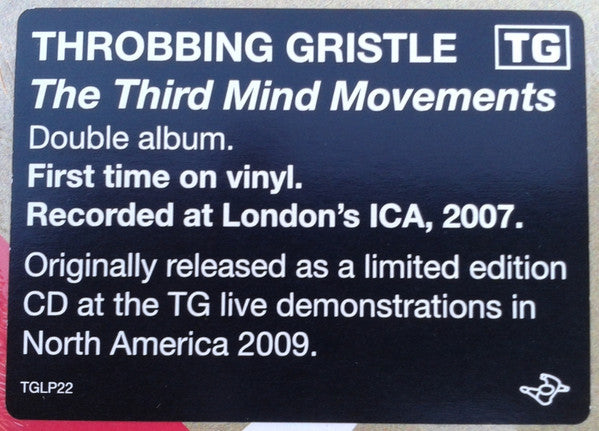 Throbbing Gristle : The Third Mind Movements 2xLP, Album, RE (M / M) - Dig  Vinyl