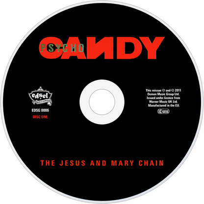 The Jesus And Mary Chain : Psychocandy (CD, Album, RE + CD, Comp + DVD-V, NTSC + RM)