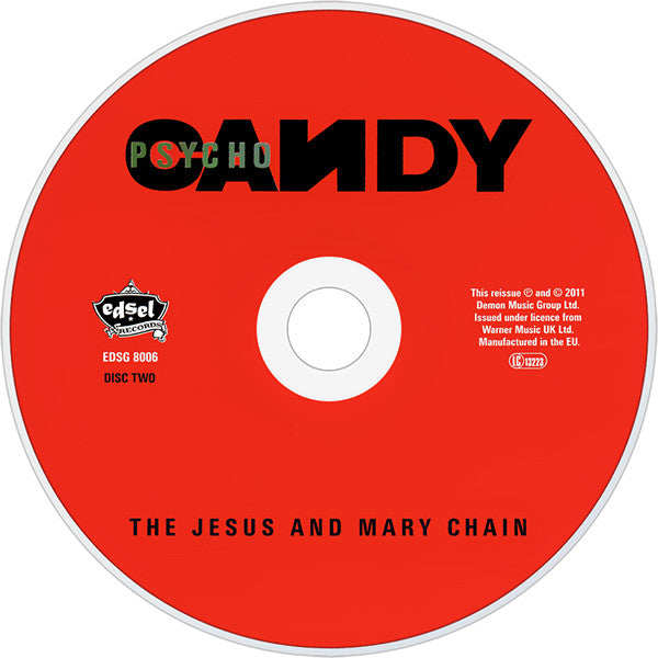 The Jesus And Mary Chain : Psychocandy (CD, Album, RE + CD, Comp + DVD-V, NTSC + RM)