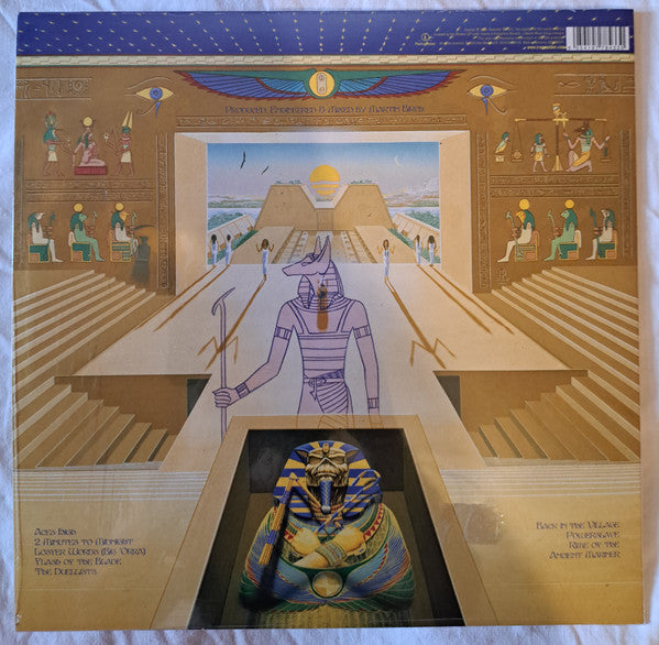 Iron Maiden : Powerslave (LP, Album, RE, RM)