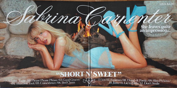 Sabrina Carpenter : Short N' Sweet (LP, Album, Blu)