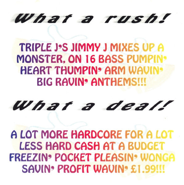 Jimmy J : Wow (What A Rush) (CD, Mixed)