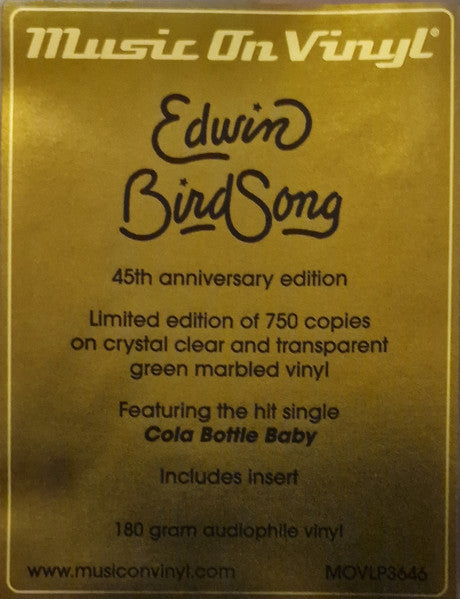 Edwin Birdsong : Edwin Birdsong (LP, Album, Ltd, RE, Gre)