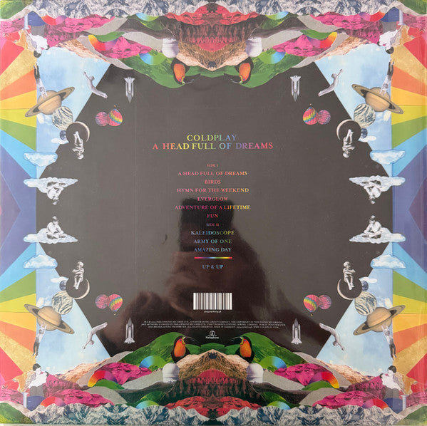 Coldplay : A Head Full Of Dreams (LP, Album, RE)