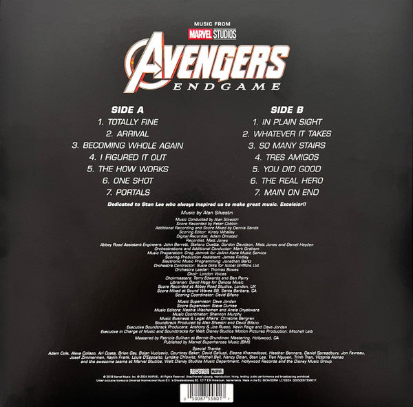 Alan Silvestri : Avengers: Endgame (LP, Album, S/Edition, 5th)