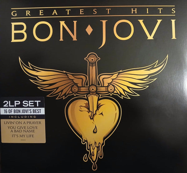 Bon Jovi : Greatest Hits (2xLP, Comp, RE, Gat)