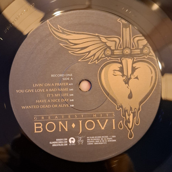 Bon Jovi : Greatest Hits (2xLP, Comp, RE, Gat)