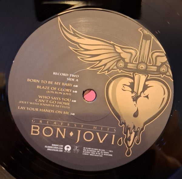 Bon Jovi : Greatest Hits (2xLP, Comp, RE, Gat)