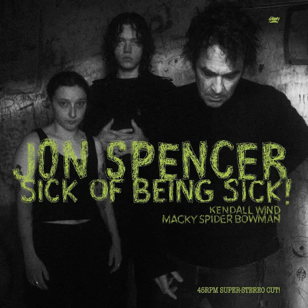 Jon Spencer : Sick Of Being Sick! (LP, Album, Ltd, Spl)
