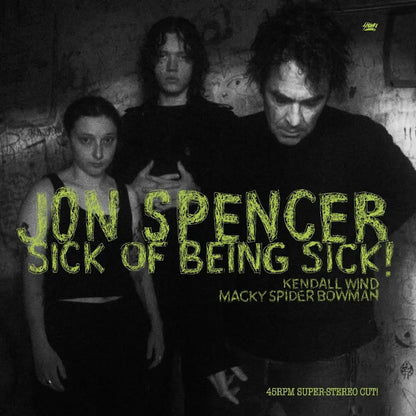 Jon Spencer : Sick Of Being Sick! (LP, Album, Ltd, Spl)