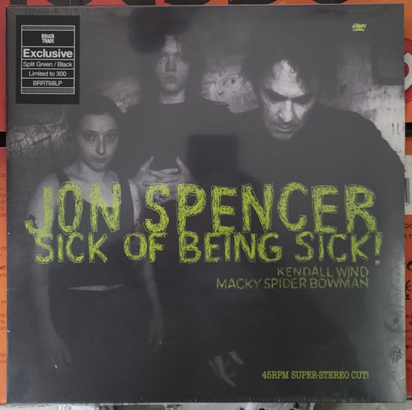Jon Spencer : Sick Of Being Sick! (LP, Album, Ltd, Spl)