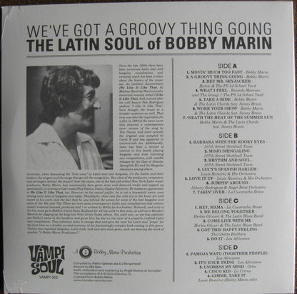 Various : We've Got A Groovy Thing Going - The Latin Soul Of Bobby Marin (2xLP, Comp, RM)