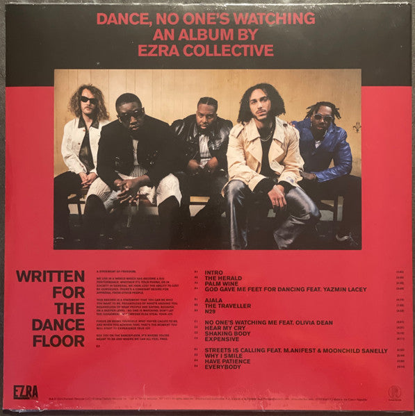 Ezra Collective : Dance, No One's Watching (2xLP, Album)