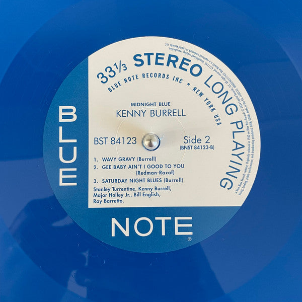Kenny Burrell : Midnight Blue (LP, Album, Ltd, RE, RP, Blu)