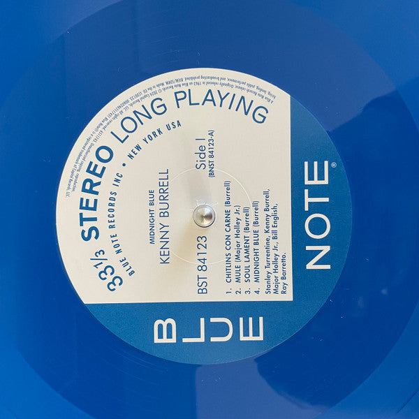 Kenny Burrell : Midnight Blue (LP, Album, Ltd, RE, RP, Blu)