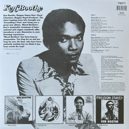 Ken Boothe : Blood Brothers (LP, Album, Num, RE, Ora)