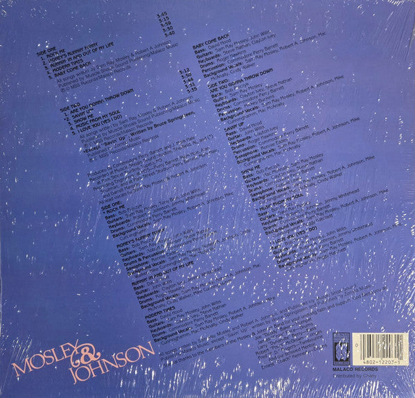 Mosley & Johnson : Mosley & Johnson (LP, Album)