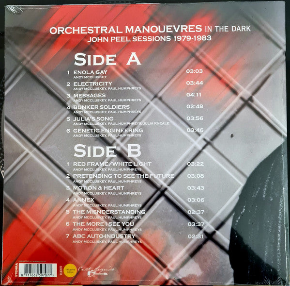 Orchestral Manoeuvres In The Dark : John Peel Sessions 1979 - 1983 (Live Radio Broadcast) (LP, Album, Unofficial)